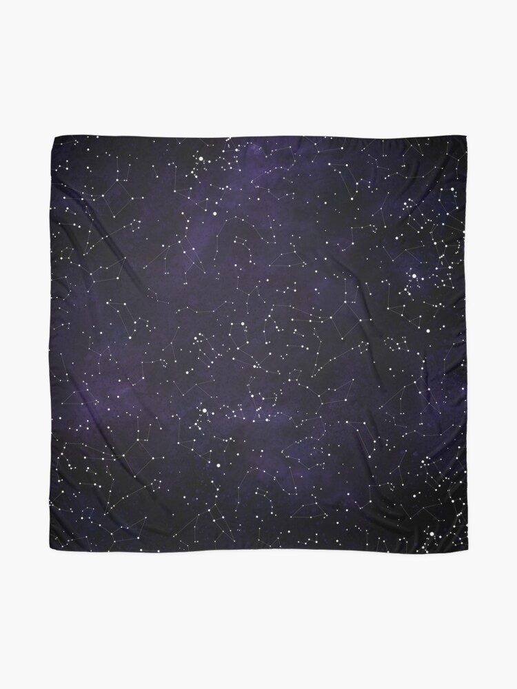 Scarf, Northern Hemisphere Constellations designed and sold by Cuppa Keri