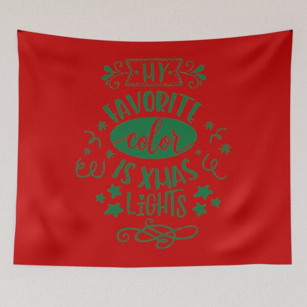 Item preview, My Favorite Color Is Xmas Lights designed and sold by JakeRhodes.