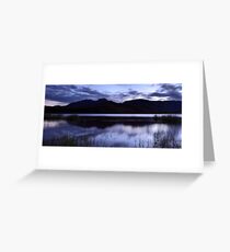 Dawn Reflections, Mount Buffalo, Victoria, Australia Greeting Card