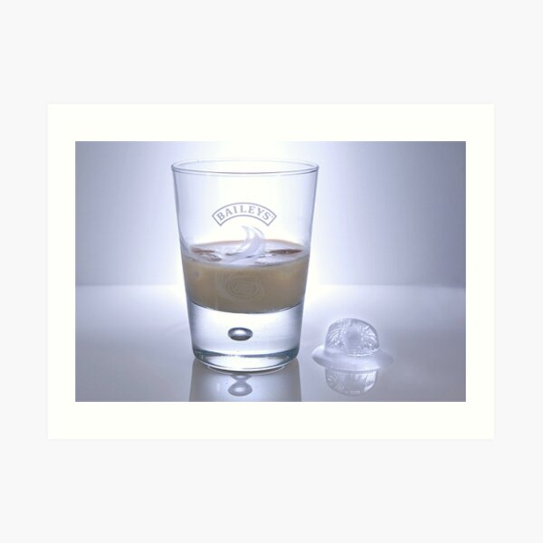 Baileys and Ice Art Print