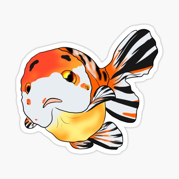 Vista previa del artículo con la obra «Calico ranchu», diseñado y vendido por TommyyBearr.