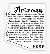 Just Arizona State Things Sticker