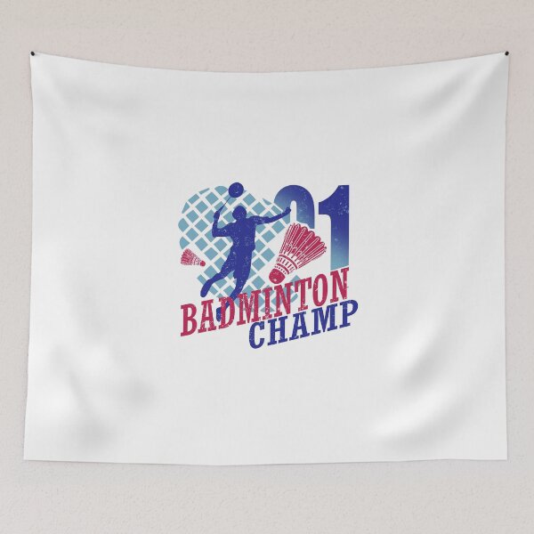 Item preview, Badminton Champ Shirt designed and sold by bennikaufmann.