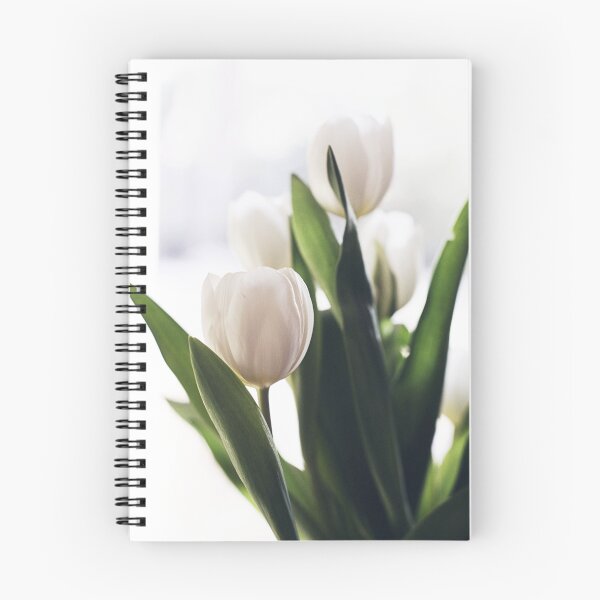 Item preview, white tulips designed and sold by moniqe.