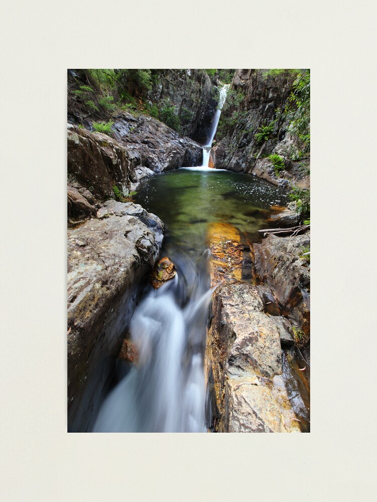 Alternate view of Rollason Falls, Mount Buffalo, Australia Photographic Print