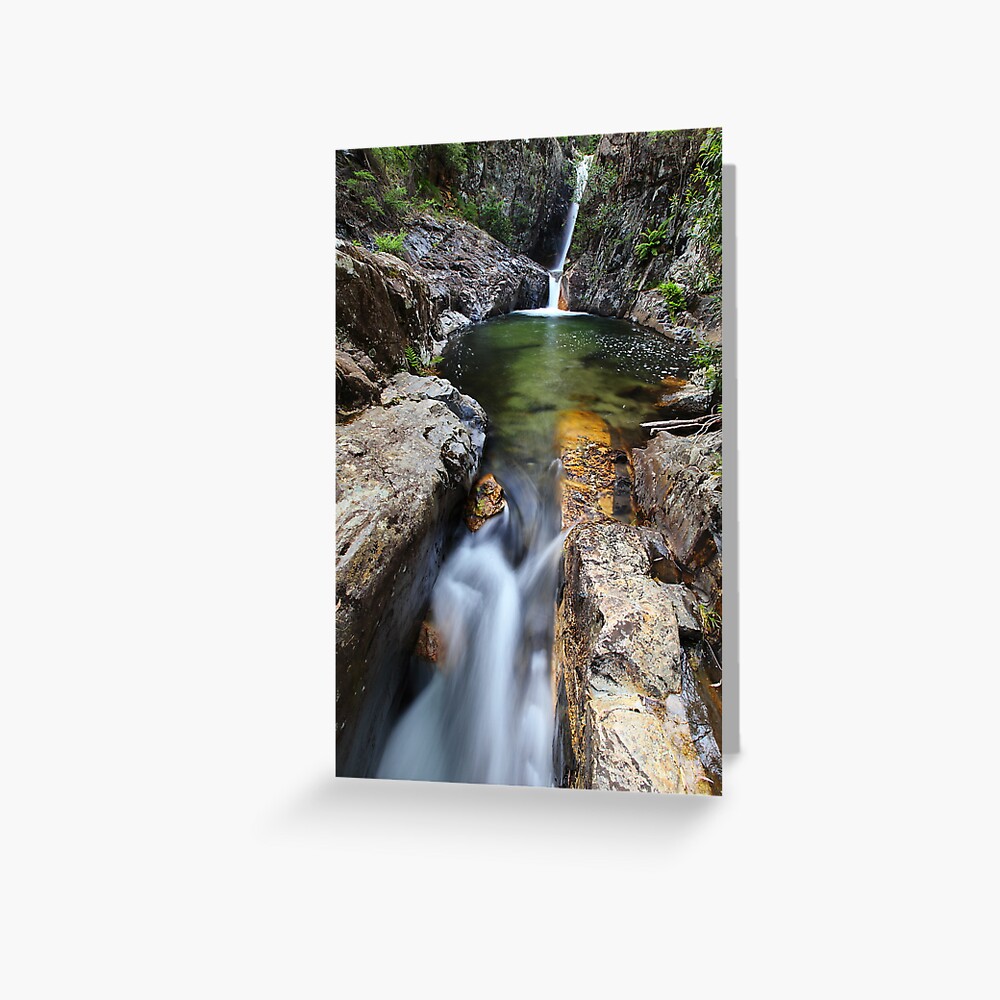 Rollason Falls, Mount Buffalo, Australia Greeting Card