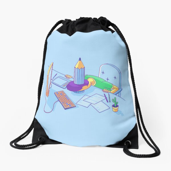 Creative Process Drawstring Bag