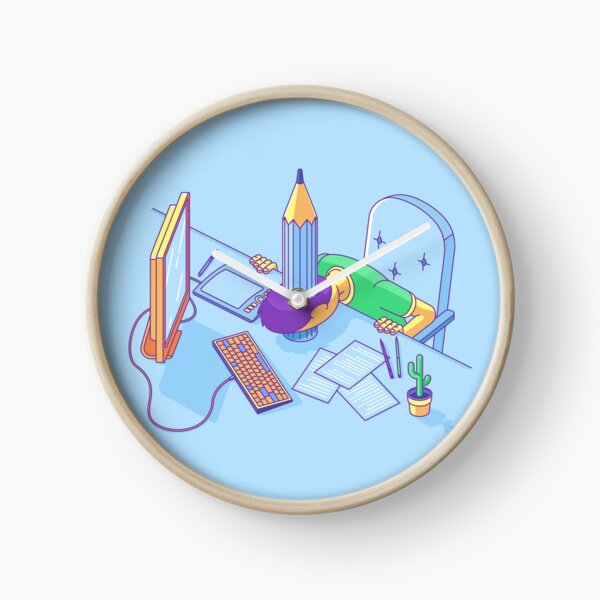 Creative Process Clock