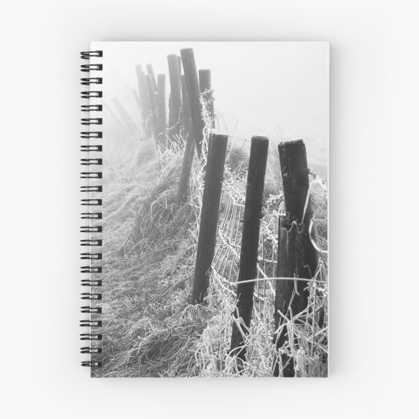 Item preview, Frosty Fence in Fog designed and sold by dlsmith.