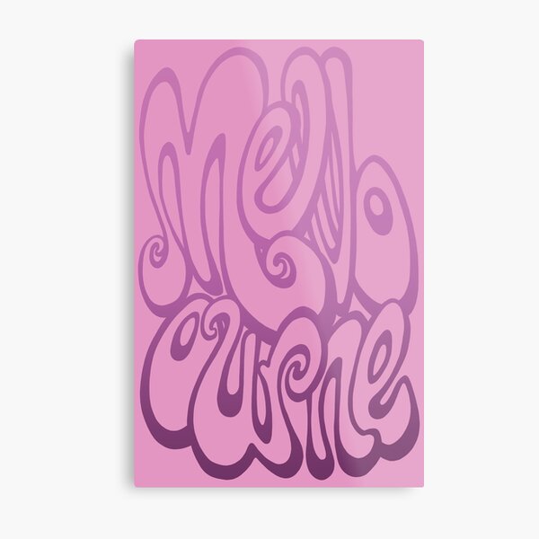 Item preview, Melbourne typographical art - spring crocus pink designed and sold by bignose1977.