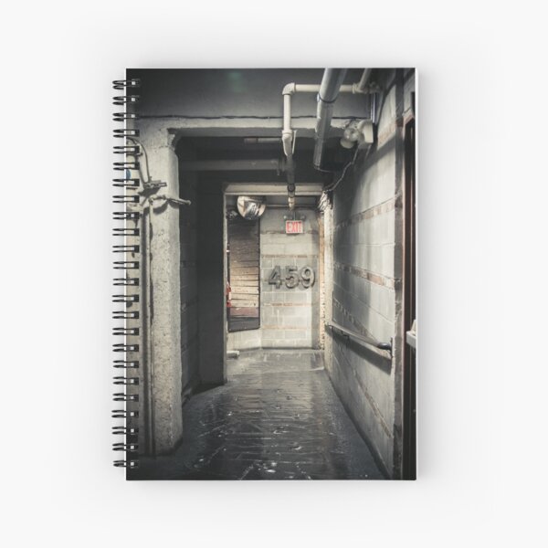 Corridor and number Spiral Notebook