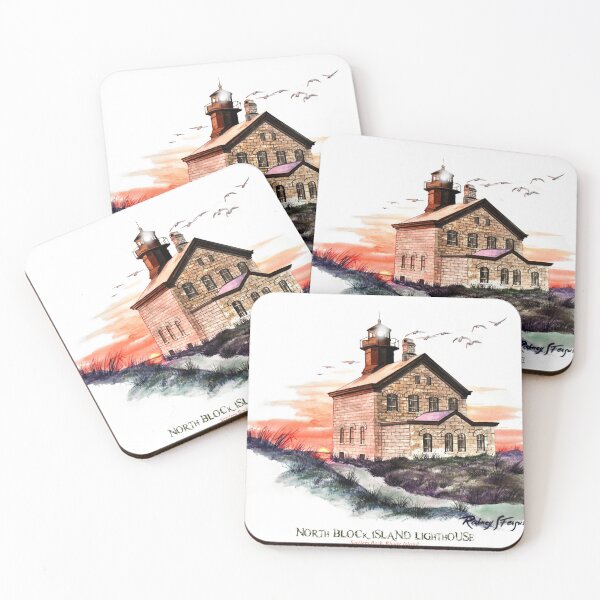 Item preview, North Block Island Lighthouse designed and sold by Rodney S.  Ferguson.