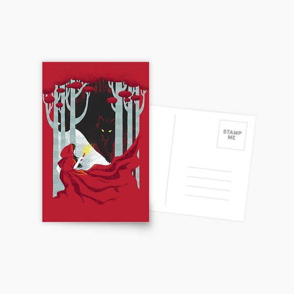 Into the Woods Postcard