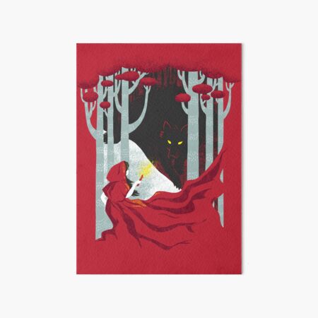 Vista previa del artículo con la obra «En el bosque», diseñado y vendido por littleclyde.