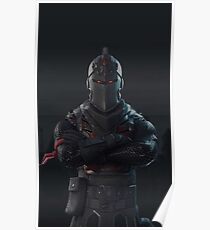 black knight poster - fortnite schwarzer ritter