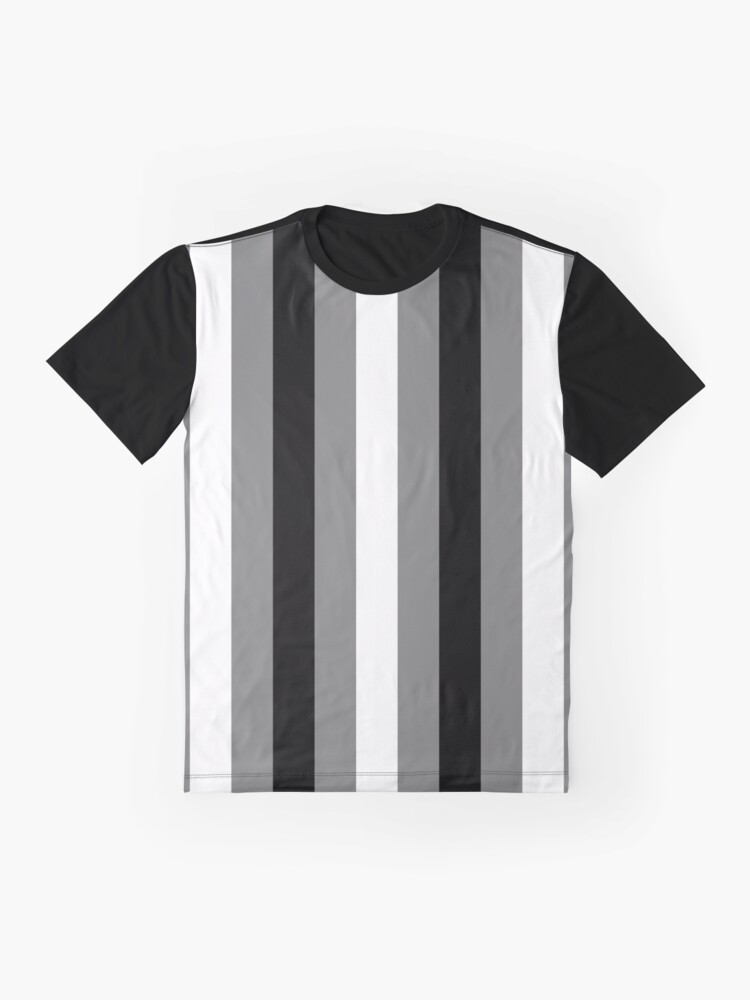 Camiseta gráfica for Sale con la obra «Rayas verticales blancas y negras»  de starrylite
