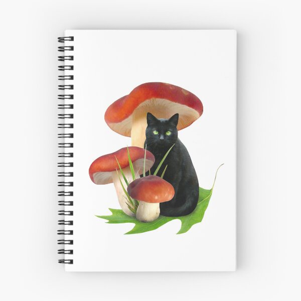 Item preview, Red Mushroom Cat designed and sold by catsclips.