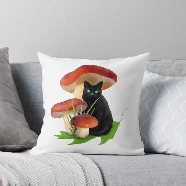 Item preview, Red Mushroom Cat designed and sold by catsclips.