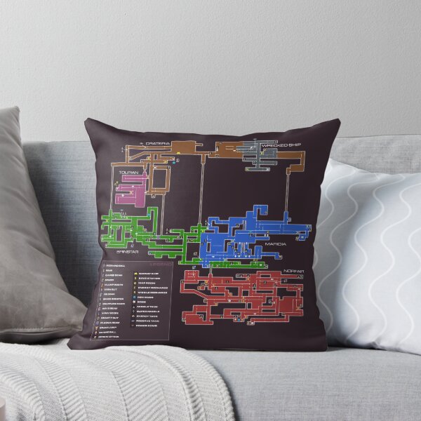 Item preview, Super Metroid Map designed and sold by Charles Caldwell.