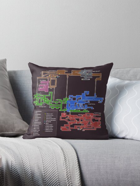 Item preview, Super Metroid Map designed and sold by Charles Caldwell.