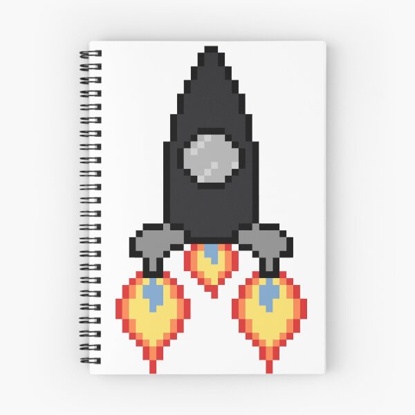 Item preview, 8Bit Rocketship designed and sold by LilYeet.