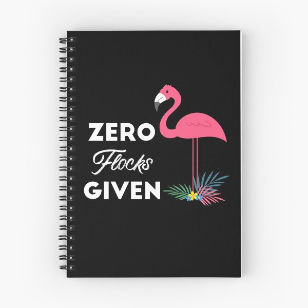 Item preview, Zero Flocks Given Cute Flamingo with flowers designed and sold by mrhighsky.