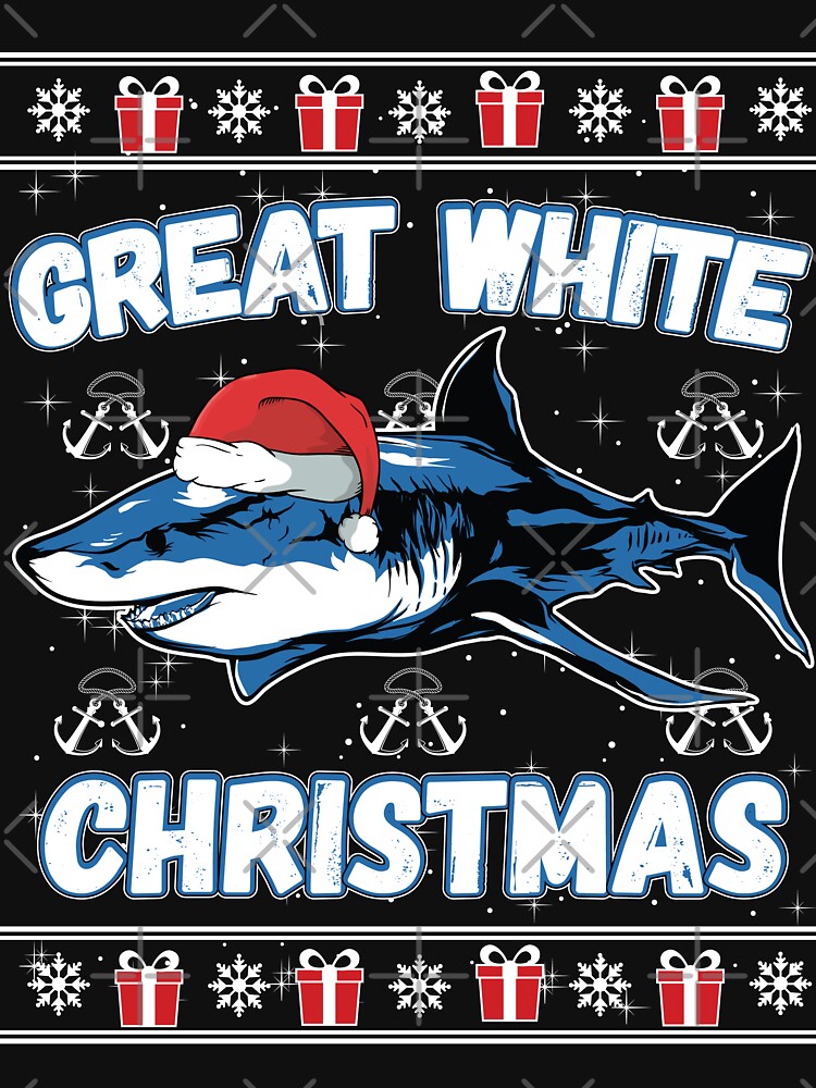 Great white christmas sweater hotsell