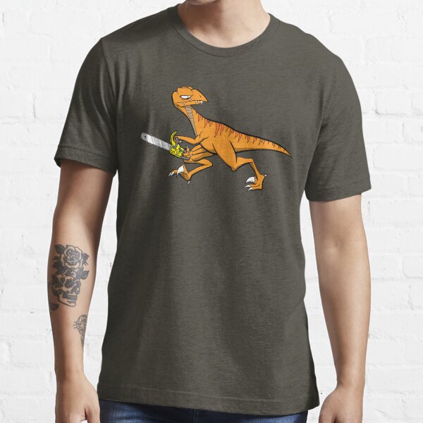 Chainsaw Dinosaur Essential T-Shirt