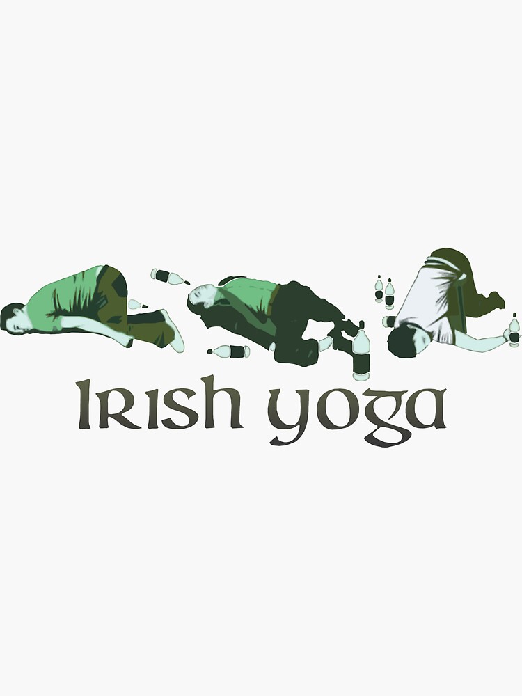 Irish Yoga | Sticker