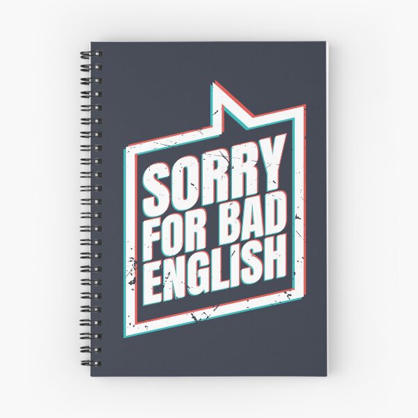 Item preview, Sorry For Bad English (v4) designed and sold by BlueRockDesigns.