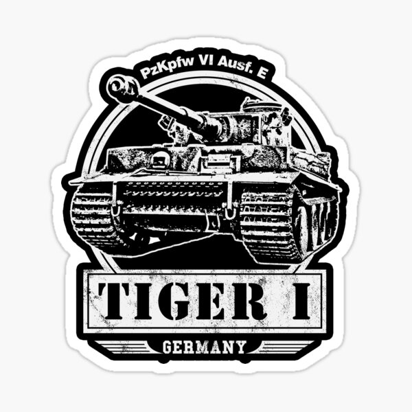 Vista previa del artículo con la obra «Tiger I - Tanque de la Segunda Guerra Mundial», diseñado y vendido por RycoTokyo81.
