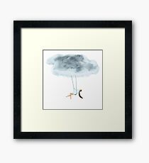 breathin Ariana Grande Framed Print