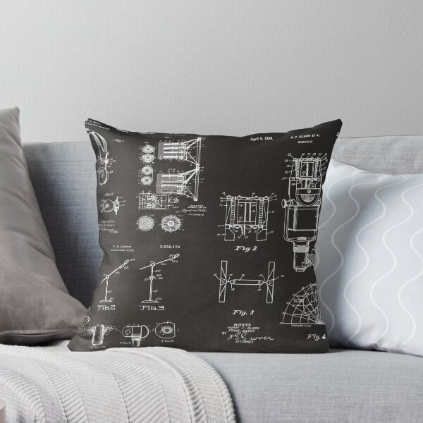 Item preview, Audio Sound Equipment Patent Blueprints on Chalkboard designed and sold by MadebyDesign.