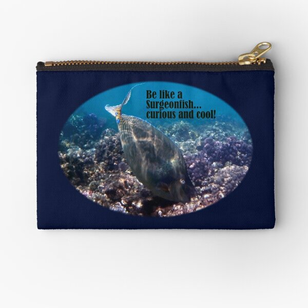 Be Curious And Cool Zipper Pouch