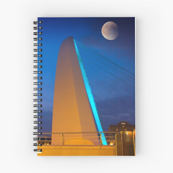 Item preview, Millennium Bridge with Moon, Gateshead UK designed and sold by David Lewins.