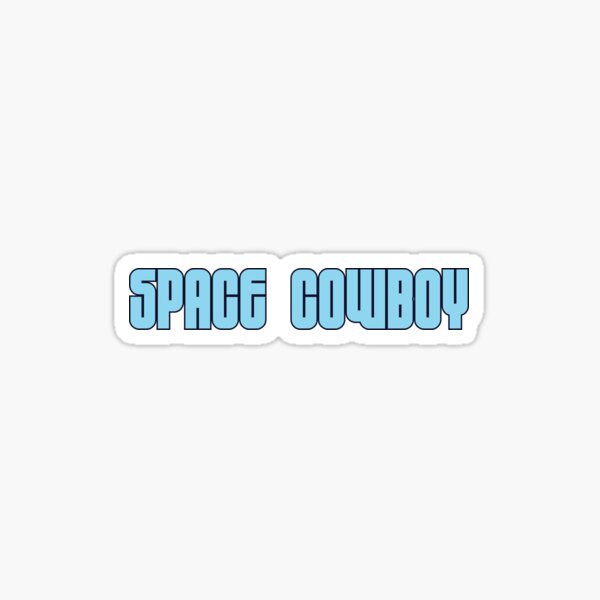Space Cowboy Sticker