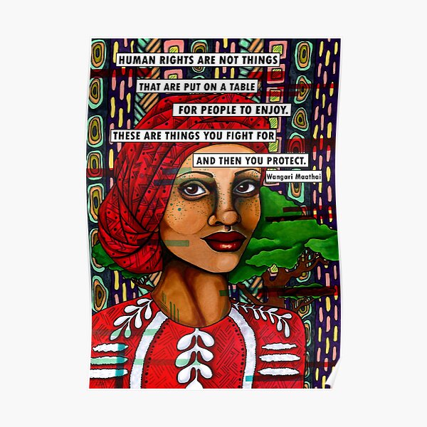 Wangari Maathai Poster