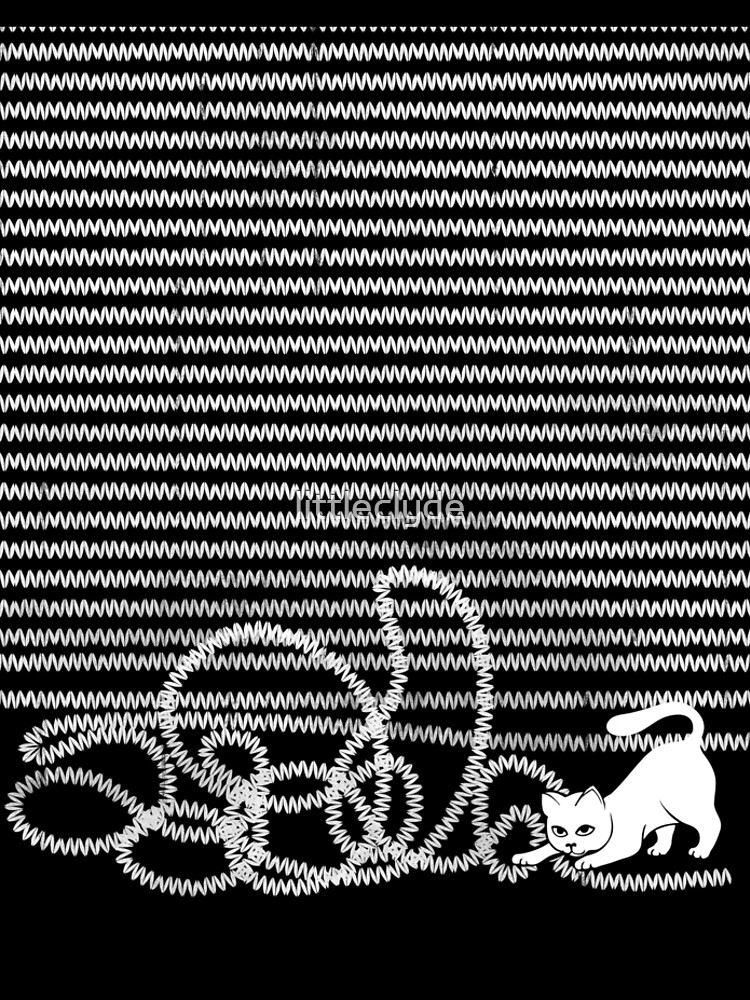 Unravel (White Cat) by littleclyde