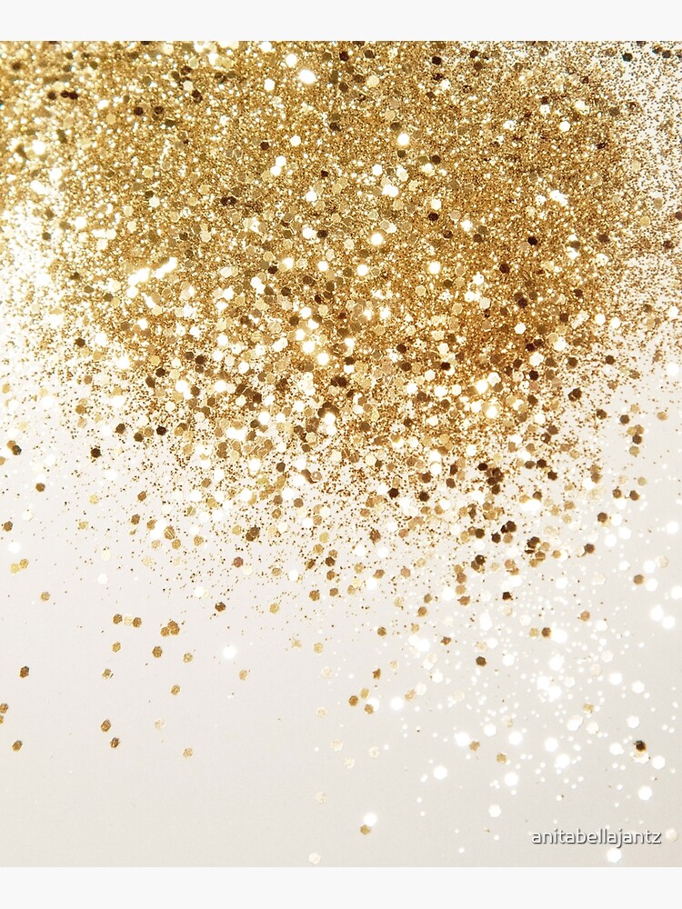 Gold Glam #1 (Photo of Glitter Only - Not Reflective) Socks for Sale by  anitabellajantz