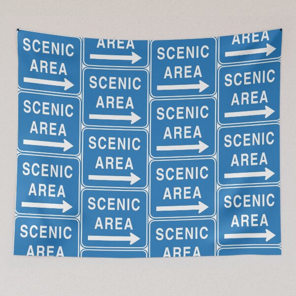 Item preview, Scenic Area Sign designed and sold by CarGear.