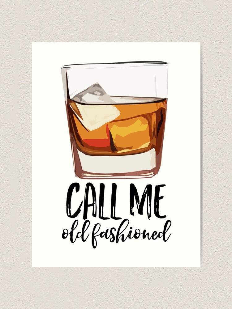 Call Me Old Fashioned Art Print By Haoyating Redbubble