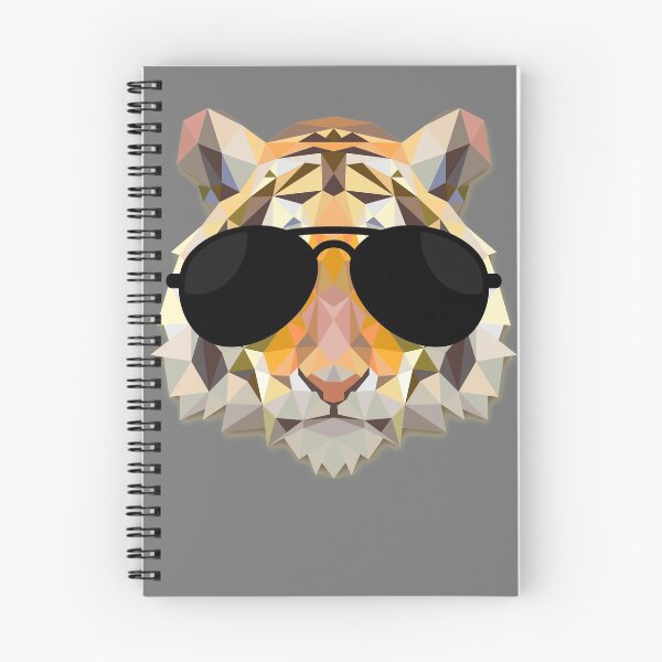 Item preview, Polygonal Tiger print, abstract animal print, aviator sunglasses designed and sold by HEJAshirts.