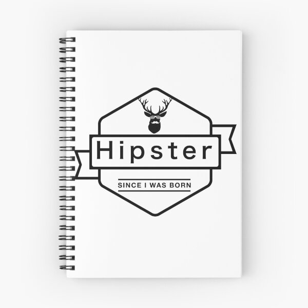 Item preview, Hipster since i was born (black) designed and sold by Speiky.