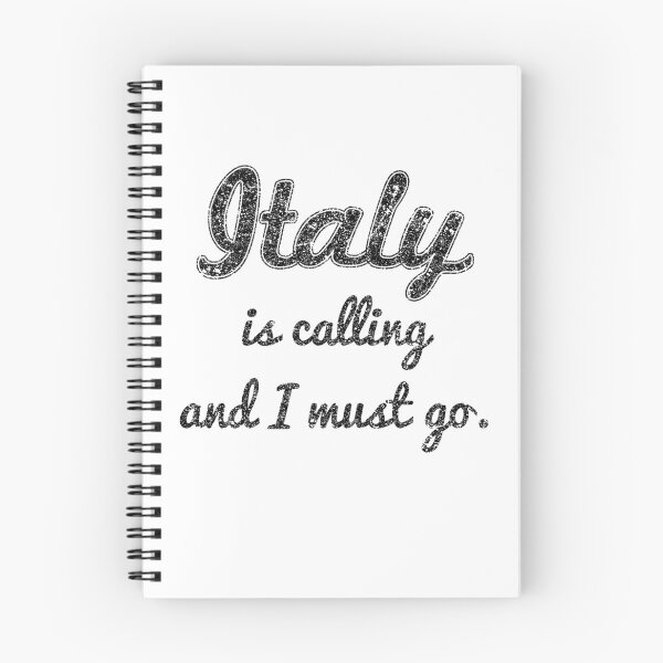 Item preview, Italy is calling and I must go, funny gift travel, moving designed and sold by HEJAshirts.