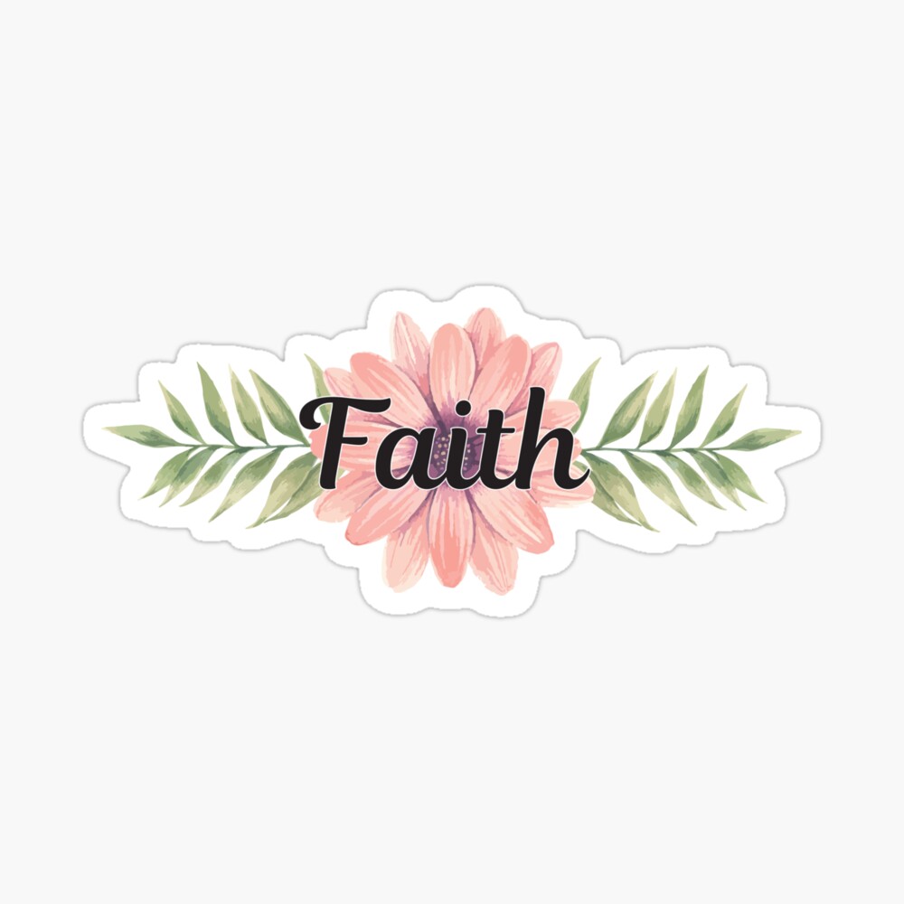 the Paper Studio, Faith Phrases Floral Stickers, 11 Stickers, Mardel