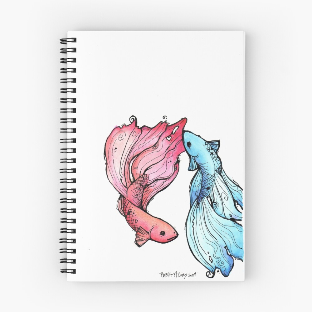 Item preview, Spiral Notebook designed and sold by RabbitMcComb.