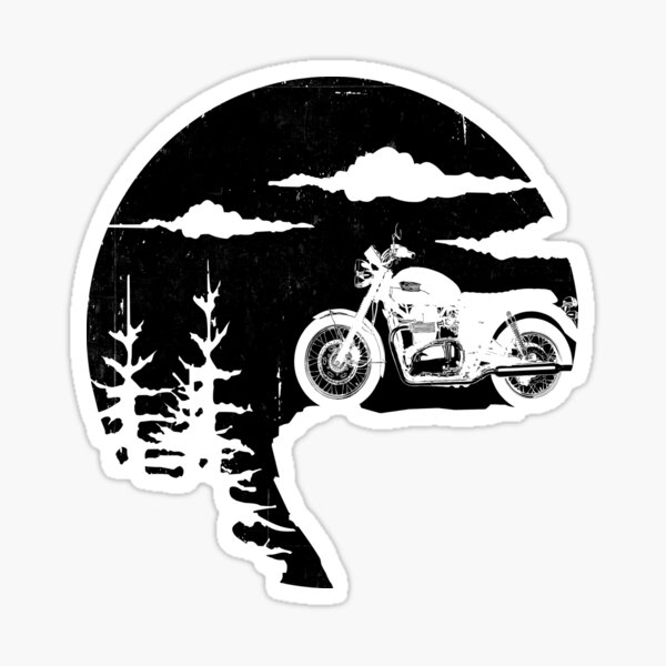 Off Road Triumph Motorcycles Adventure Pegatina