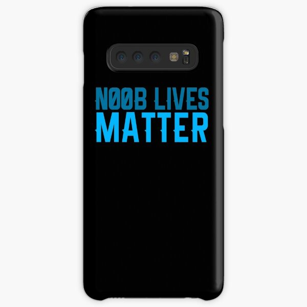 Noob Lives Matter Case Skin For Samsung Galaxy By Geempah Redbubble - twitter codes for muscle legends roblox