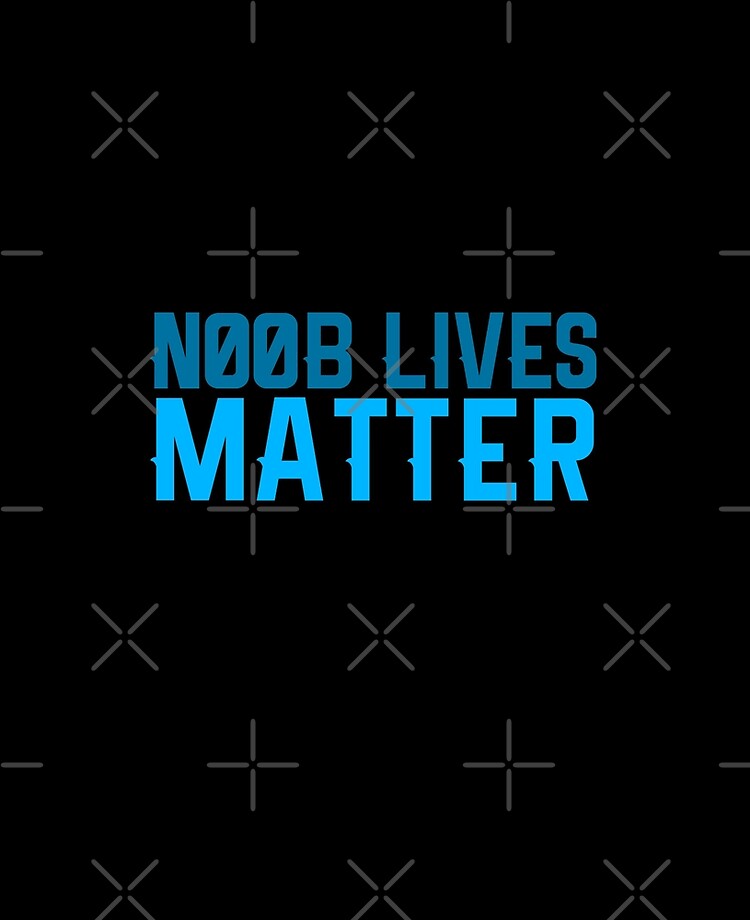 Noob Lives Matter Ipad Case Skin By Geempah Redbubble - noob lifes matter roblox