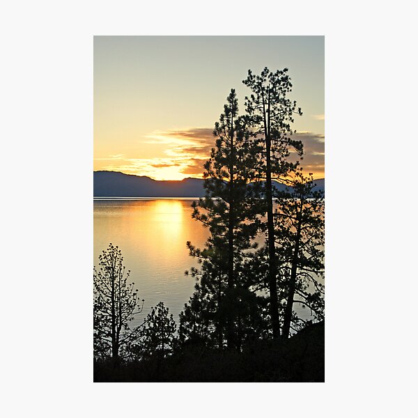 Item preview, "Sunset On Lake Tahoe" designed and sold by Lynn Bawden.